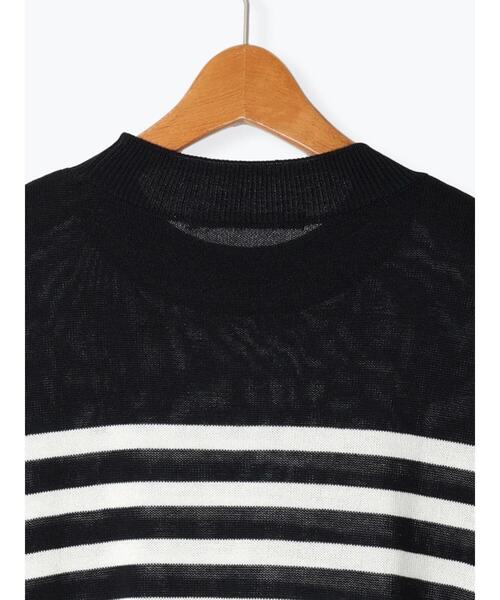 Lugnoncure（ルノンキュール）の「チューリップスリーブニット（ニット/セーター・レディース・ネイビー/ベージュ/グリーン/ブラック/オフホワイト・F）」の7枚目の写真