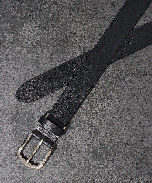 TETE HOMME（テットオム）の「35mm 牛一枚革ベルト（ベルト・メンズ・ブラック系2/ブラウン系1/ダークブラウン系1/ダークブラウン系2/ブラック系1・FREE）」の6枚目の写真