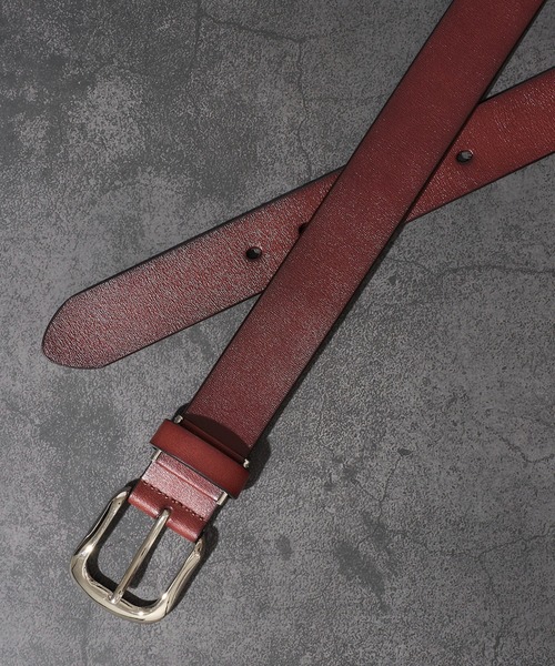 TETE HOMME（テットオム）の「35mm 牛一枚革ベルト（ベルト・メンズ・ブラック系2/ブラウン系1/ダークブラウン系1/ダークブラウン系2/ブラック系1・FREE）」の8枚目の写真