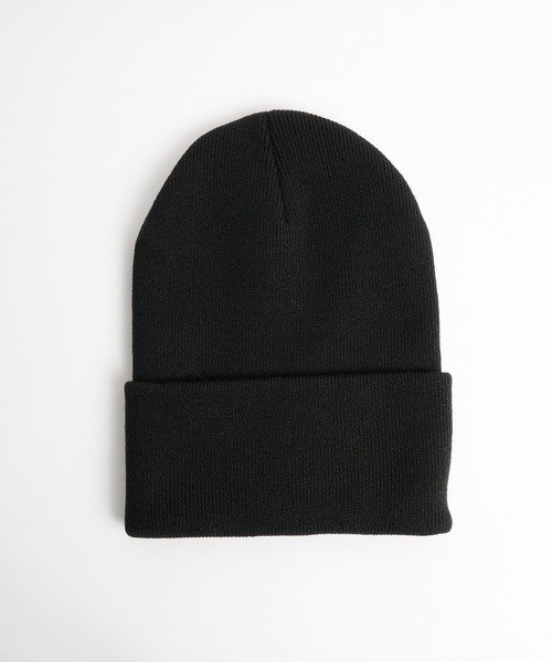 Jieda（ジエダ）の「【Jieda】JIEDA PATCH KNIT CAP（ニットキャップ/ビーニー・メンズ・ブラック・FREE）」の4枚目の写真