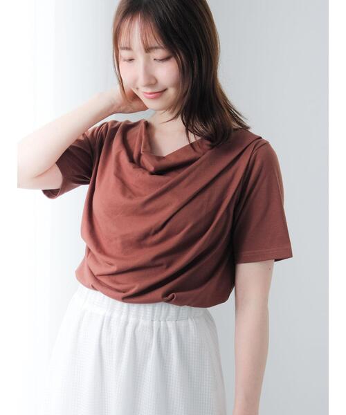 セール】ドレープネックトップス（その他トップス）｜Te chichi