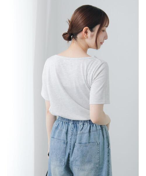 Te chichi TERRASSE(テチチテラス)の「ドレープネックトップス(その他トップス・レディース・ブラウン/ブラック/グレー・F)」の6枚目の写真