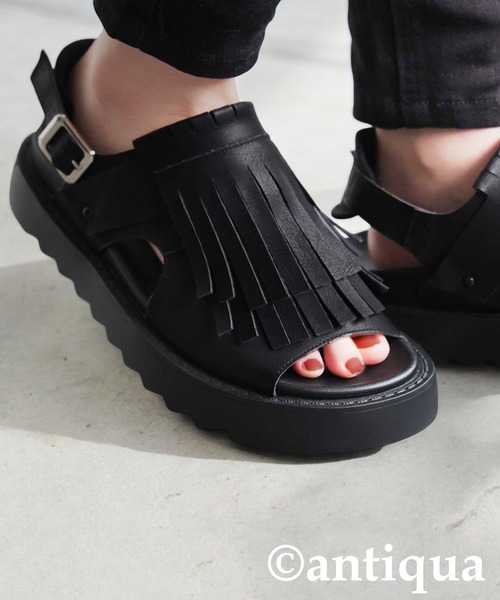 nekota 未使用 ☆ トリコテ フリンジ サンダル 現行モデル TRICOTE｜FRINGE CORD SANDAL フリンジコードサンダル - TRICOTÉ