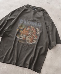 ED HARDY ピグメントWASH ルーズサイズTシャツ