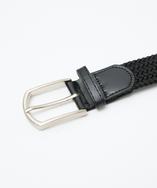 ABAHOUSE GRAY(アバハウスグレイ)の「【伸縮 / フリーサイズ】ゴムメッシュ ストレッチ ベルト(ベルト・メンズ・ブラック/グレー系その他/ブラック系その他/ブラウン/ベージュ/ネイビー・フリー)」の10枚目の写真