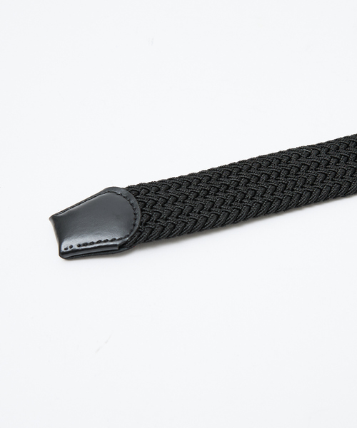 ABAHOUSE GRAY(アバハウスグレイ)の「【伸縮 / フリーサイズ】ゴムメッシュ ストレッチ ベルト(ベルト・メンズ・ブラック/グレー系その他/ブラック系その他/ブラウン/ベージュ/ネイビー・フリー)」の11枚目の写真