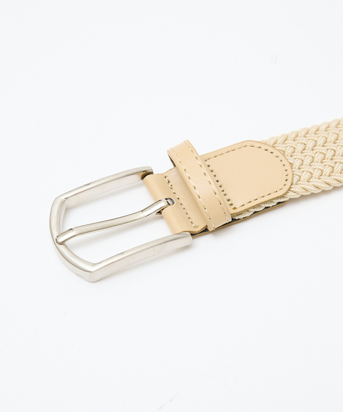 ABAHOUSE GRAY(アバハウスグレイ)の「【伸縮 / フリーサイズ】ゴムメッシュ ストレッチ ベルト(ベルト・メンズ・ブラック/グレー系その他/ブラック系その他/ブラウン/ベージュ/ネイビー・フリー)」の14枚目の写真