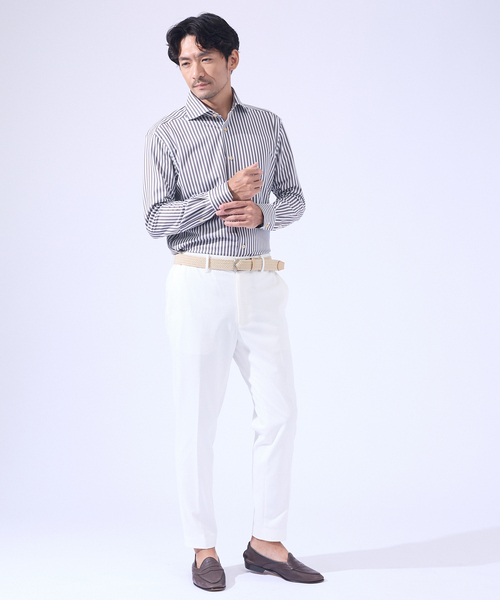 ABAHOUSE GRAY(アバハウスグレイ)の「【伸縮 / フリーサイズ】ゴムメッシュ ストレッチ ベルト(ベルト・メンズ・ブラック/グレー系その他/ブラック系その他/ブラウン/ベージュ/ネイビー・フリー)」の16枚目の写真