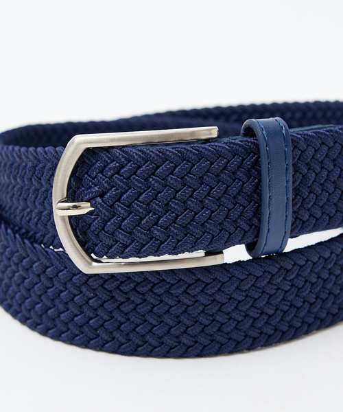 ABAHOUSE GRAY(アバハウスグレイ)の「【伸縮 / フリーサイズ】ゴムメッシュ ストレッチ ベルト(ベルト・メンズ・ブラック/グレー系その他/ブラック系その他/ブラウン/ベージュ/ネイビー・フリー)」の20枚目の写真