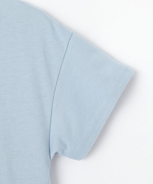 SHOO・LA・RUE（シューラルー）の「スノードームプリントティアードカットワンピ（ワンピース・キッズ・ブラック/ベビーピンク/サックスブルー・11/15 /12/13/14/10）」の8枚目の写真