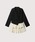LA POMME petiti|~Ev`j́uFrill Pleats Docking Jacket Dressie[[hWPbgjvbubN