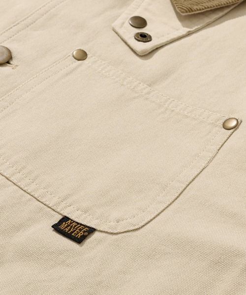 KRIFF MAYER Lady's Collection（クリフメイヤーレディースコレクション）の「【トラッド･軽量･綿100%･コーデュロイ襟】裏チェックハンティングJK（その他アウター・レディース・ナチュラル/ライトブラウン/チャコール・MEDIUM/LARGE）」の16枚目の写真