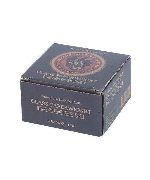 DULTON（ダルトン）の「GLASS PAPERWEIGHT DINOSAUR/ガラス ペーパーウェイト（ステーショナリー・メンズ・オレンジ/ベージュ系・FREE）」の8枚目の写真