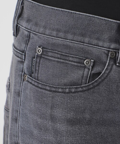 BLACK LABEL CRESTBRIDGE(ブラックレーベル・クレストブリッジ)の「メタリックファイバーウォッシュドデニム(デニムパンツ・メンズ・グレー系その他・M/L/XL)」の7枚目の写真
