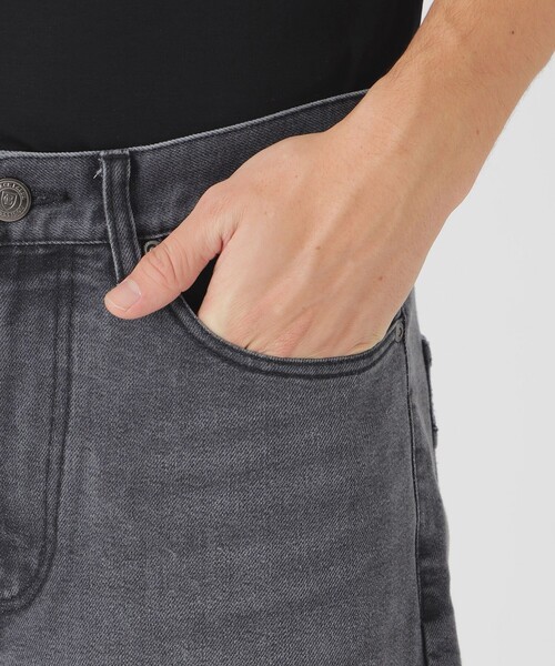 BLACK LABEL CRESTBRIDGE(ブラックレーベル・クレストブリッジ)の「メタリックファイバーウォッシュドデニム(デニムパンツ・メンズ・グレー系その他・M/L/XL)」の8枚目の写真