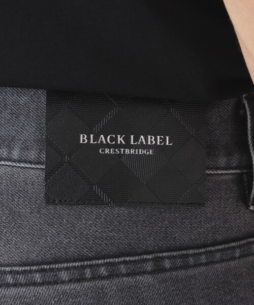 BLACK LABEL CRESTBRIDGE(ブラックレーベル・クレストブリッジ)の「メタリックファイバーウォッシュドデニム(デニムパンツ・メンズ・グレー系その他・M/L/XL)」の9枚目の写真
