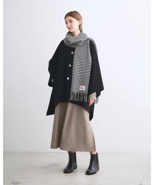 Traditional Weatherwear（トラディショナルウェザーウェア）の「WOOL MUFFLER（ストール/ショール・レディース・SHERBET/ブラウン系1/ブルー系その他・FREE）」の6枚目の写真