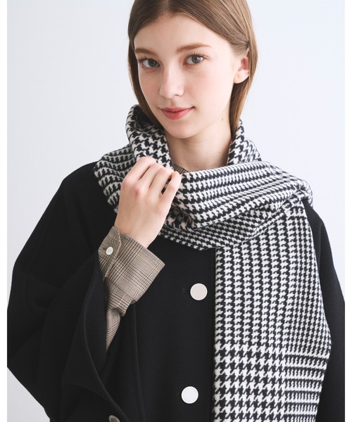Traditional Weatherwear（トラディショナルウェザーウェア）の「WOOL MUFFLER（ストール/ショール・レディース・SHERBET/ブラウン系1/ブルー系その他・FREE）」の5枚目の写真