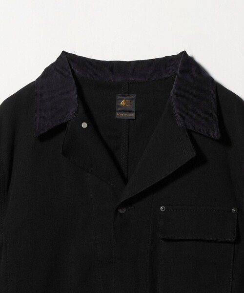 SCYE BASICS（サイベーシックス）の「＜SCYE BASICS＞Cotton Duck Chore Coat/コットンダック チョアジャケット（カバーオール・メンズ・ブラック/ベージュ・36/38/40）」の5枚目の写真