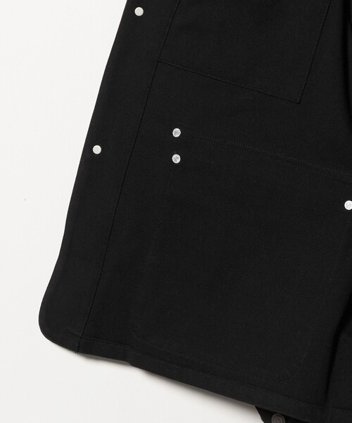 SCYE BASICS（サイベーシックス）の「＜SCYE BASICS＞Cotton Duck Chore Coat/コットンダック チョアジャケット（カバーオール・メンズ・ブラック/ベージュ・36/38/40）」の4枚目の写真
