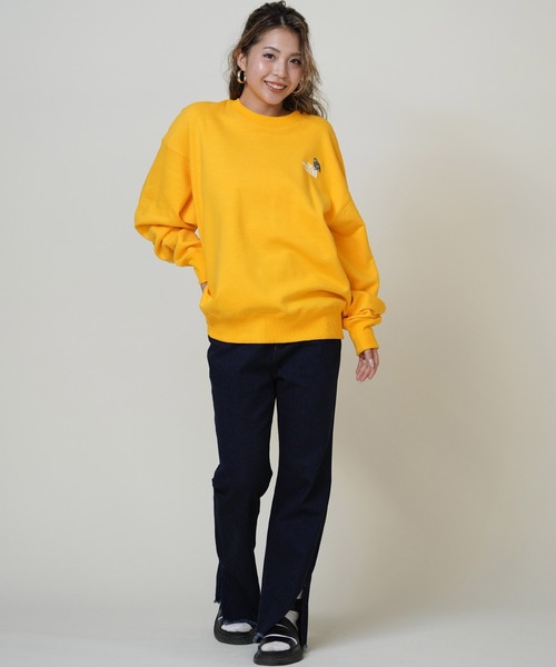 着用2回【品薄人気美品】NORTH FACE トレーナースウェット キャメル THE NORTH FACE ザ・ノース・フェイス スウェットシャツ メンズ