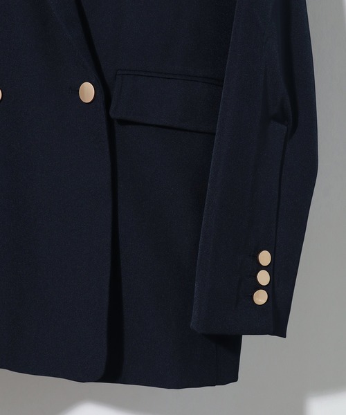 NOGLE/ノグル】金ボタンダブルジャケット（テーラードジャケット
