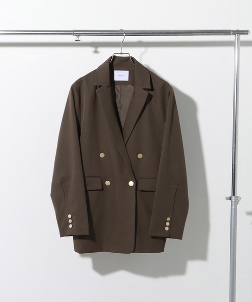 NOGLE/ノグル】金ボタンダブルジャケット（テーラードジャケット