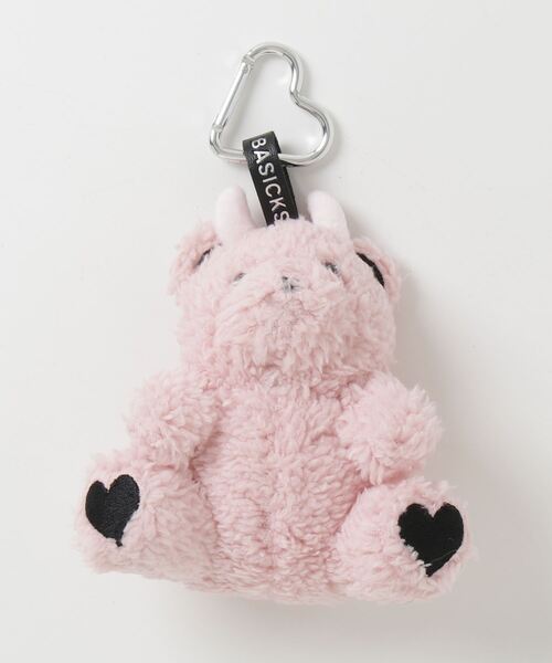 BASICKS(ベイシックス)の「【BASICKS】A KUMA charm(チャーム・メンズ・ブラック/ピンク/ホワイト・FREE)」の3枚目の写真