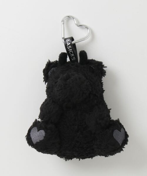 BASICKS(ベイシックス)の「【BASICKS】A KUMA charm(チャーム・メンズ・ブラック/ピンク/ホワイト・FREE)」の2枚目の写真