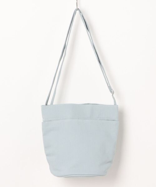 EARTH MADE（アースメイド）の「ROUND-BOTTOM SHOULDER（ショルダーバッグ・レディース・グレー/グリーン/ブルー・FREE）」の3枚目の写真