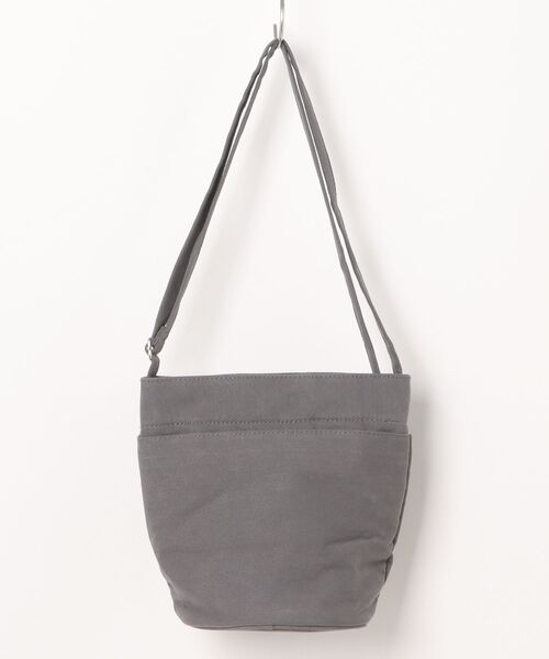 EARTH MADE（アースメイド）の「ROUND-BOTTOM SHOULDER（ショルダーバッグ・レディース・グレー/グリーン/ブルー・FREE）」の5枚目の写真