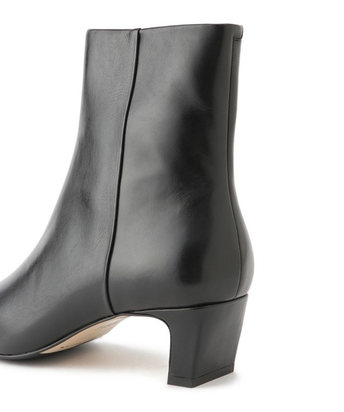 ROPE'（ロペ）の「イタリアンレザーショートブーツ（ブーツ・レディース・ダークブラウン/ブラック・36/36.5/37/37.5）」の10枚目の写真