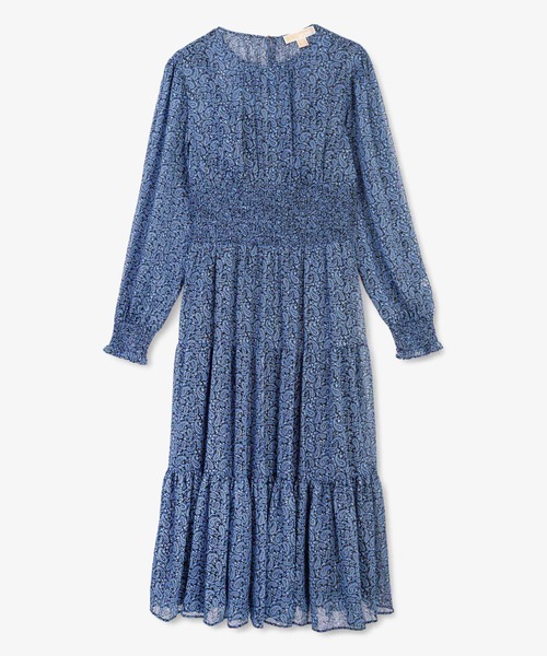 MICHAEL KORS（マイケルコース）の「プリーテッド ミディドレス