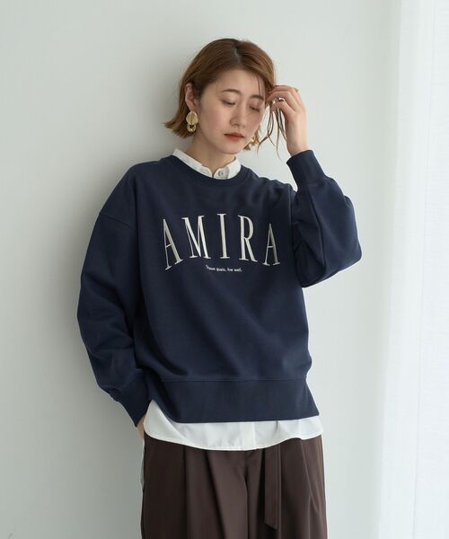 YECCA VECCA（イェッカヴェッカ）の「ロングシャツ（シャツ/ブラウス・レディース・オフホワイト/イエロー/ネイビー/ブルー・FREE）」の17枚目の写真