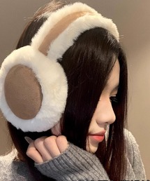 セール】Yves Salomon Meteo FOX FUR EARMUFFS 23WAA124XXRDXX