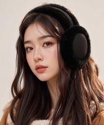 c.u.l（シーユーエル）の「もこもこ ムートン 耳当て イヤーマフラー cula1227（イヤーマフ）」