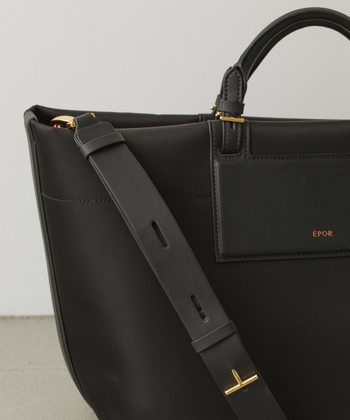 E'POR】【A4/PC対応・撥水加工・軽量】BOAT BAG Large（トートバッグ