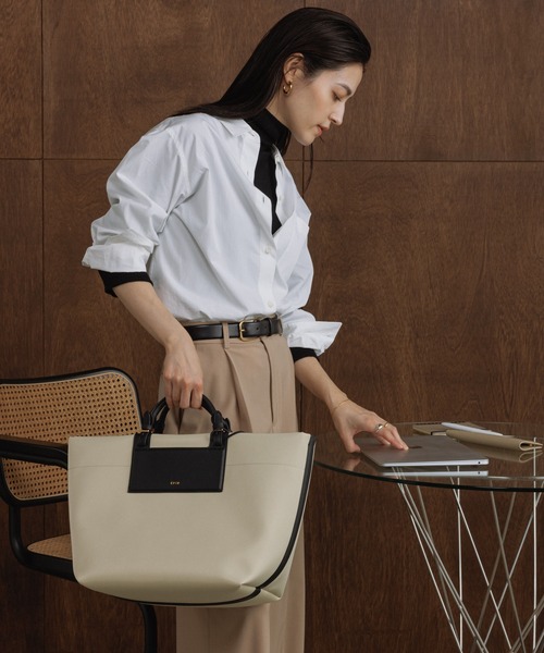 E'POR】【A4/PC対応・撥水加工・軽量】BOAT BAG Large（トートバッグ