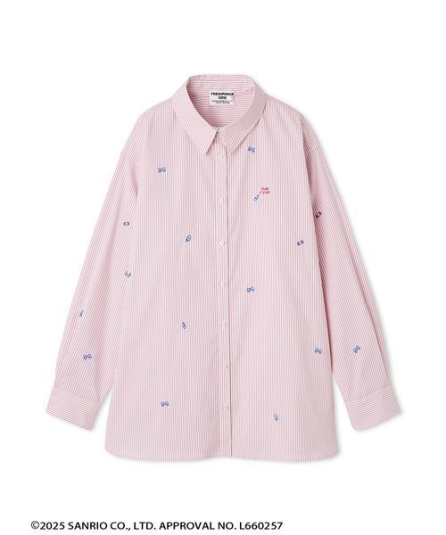 FURFUR（ファーファー）の「FRESH PUNCH 刺繍シャツ（シャツ/ブラウス・レディース・ピンク/ホワイト/ブラック・F）」の12枚目の写真