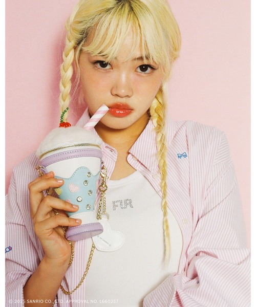 FURFUR（ファーファー）の「FRESH PUNCH 刺繍シャツ（シャツ/ブラウス・レディース・ピンク/ホワイト/ブラック・F）」の15枚目の写真