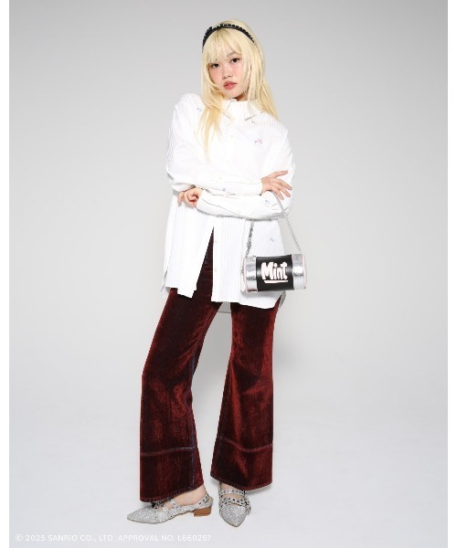 FURFUR（ファーファー）の「FRESH PUNCH 刺繍シャツ（シャツ/ブラウス・レディース・ピンク/ホワイト/ブラック・F）」の17枚目の写真