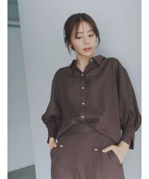 TONAL | 【TONAL×貴島明日香コラボ】マルチセットパール釦シャツ(シャツ/ブラウス)