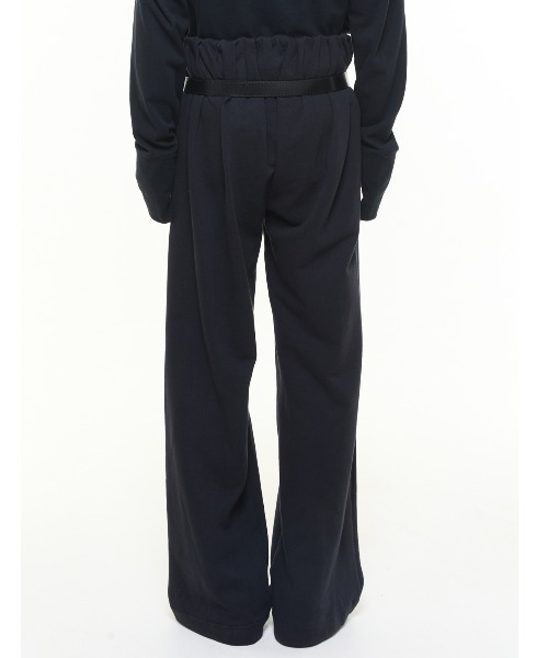 SHOOP (シュープ)の「SHOOP WIDE DRAPED PANTS (SHFW25014)(その他パンツ・メンズ・ブラック・SMALL/MEDIUM)」の3枚目の写真