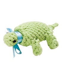 TOOLS FOR THE DOG(c[YtH[UhbO)JAX&BONES GOOD KARMA ROPE TOYSmTED THE TURTLE_LARGEn(ybgp)