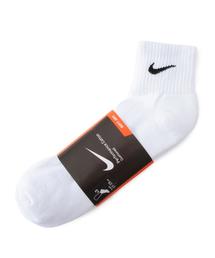 NIKE | NIKE(ナイキ） 3P コットンクッション クォーターソックス(ソックス/靴下)