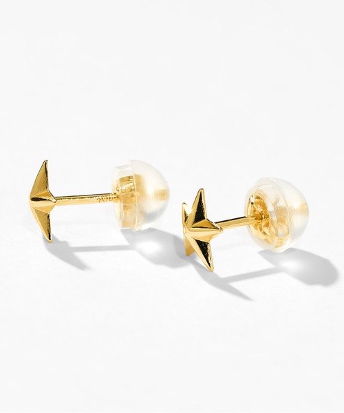 『sala』星モチーフ♡未使用【ジュエルクローゼット】K10 スターピアス セール】K10 スター/星 モチーフ ピアス（ピアス（両耳用））｜Jewel