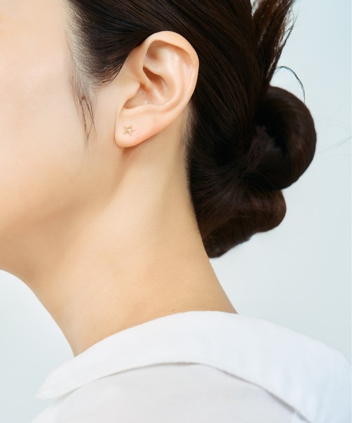 セール】K10 スター/星 モチーフ ピアス（ピアス（両耳用））｜Jewel