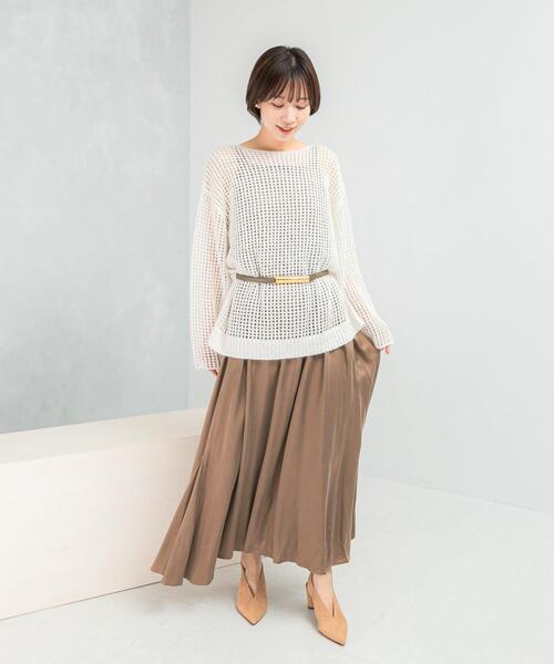 セール】クールタッチ2WAYキュプラ混キャミワンピース（ワンピース