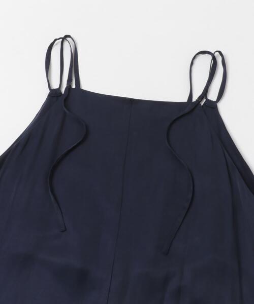 URBAN RESEARCH ROSSO WOMEN（アーバンリサーチ　ロッソ）の「クールタッチ2WAYキュプラ混キャミワンピース（ワンピース・レディース・ベージュ/ネイビー・FREE）」の10枚目の写真