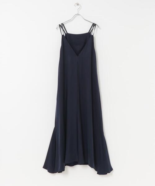 セール】クールタッチ2WAYキュプラ混キャミワンピース（ワンピース